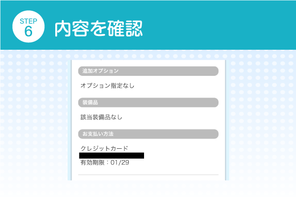 内容の確認
